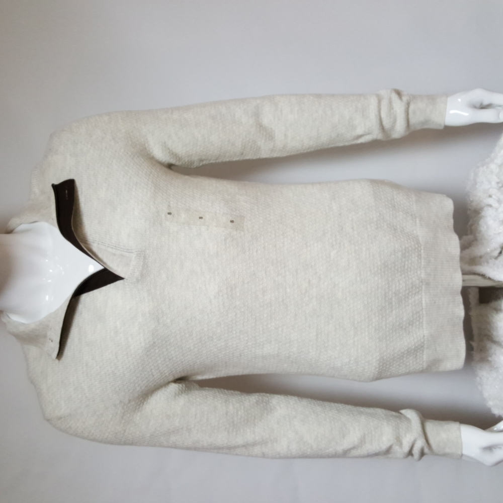 NWT Tasso Elba mens quarter zip pull over sweater